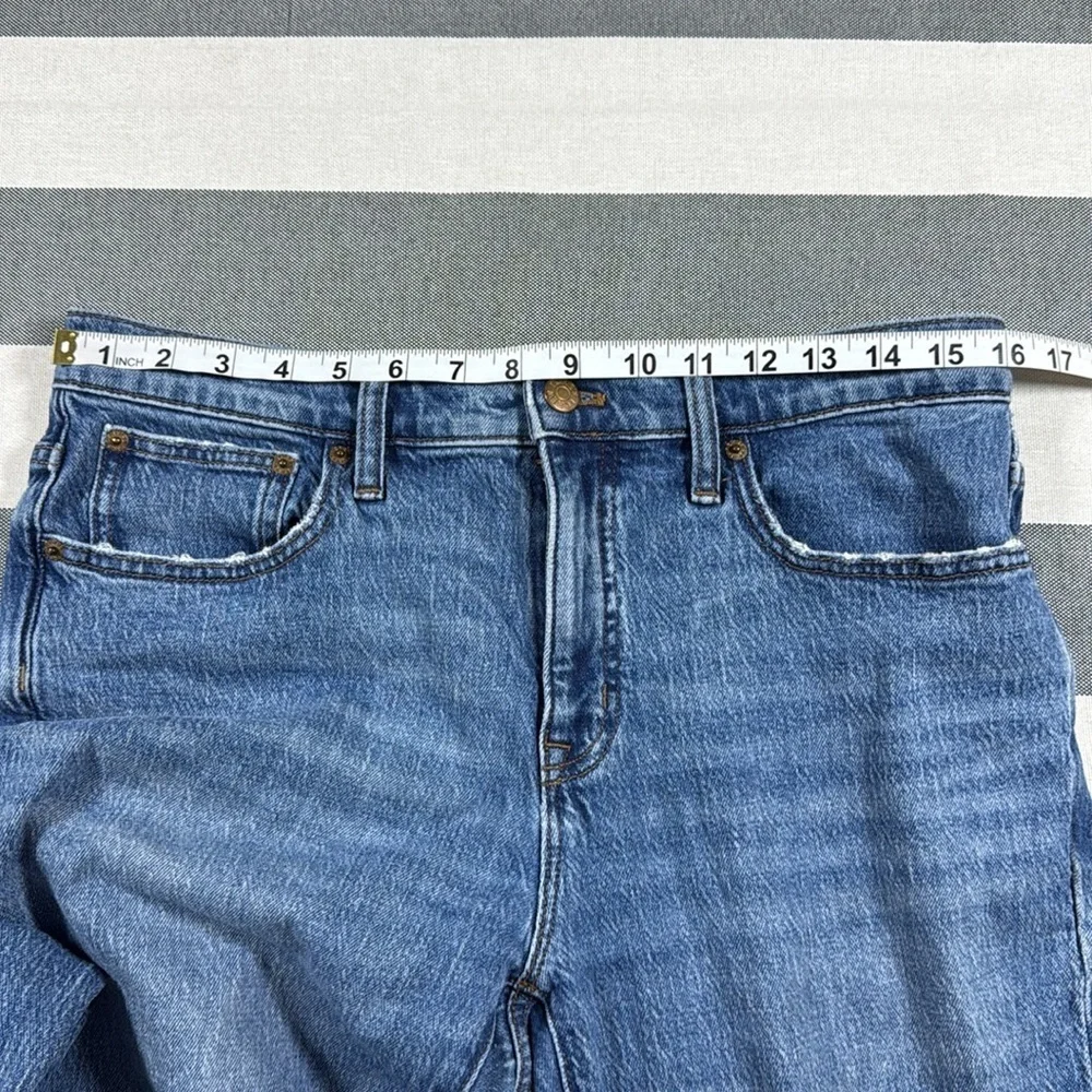 J. Crew Slim Boyfriend High-Waisted Blue‎ Denim Ankle Jeans Women’s Sz 29